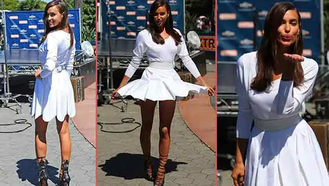 Irina Shayk le hace a 'Marilyn' en Los Ángeles