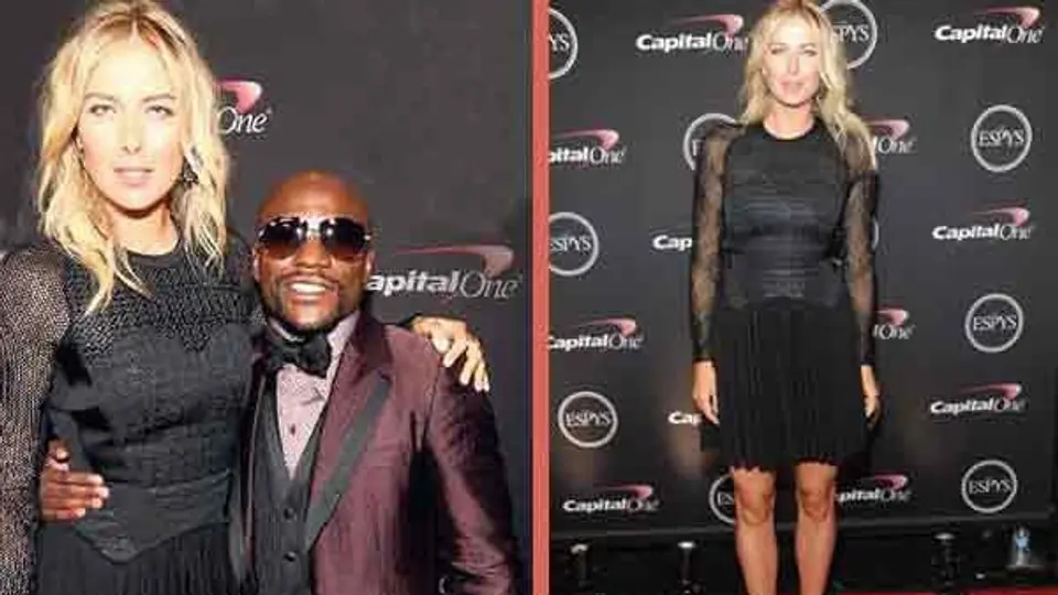 Maria Sharapova, 'grande' en todos lados...