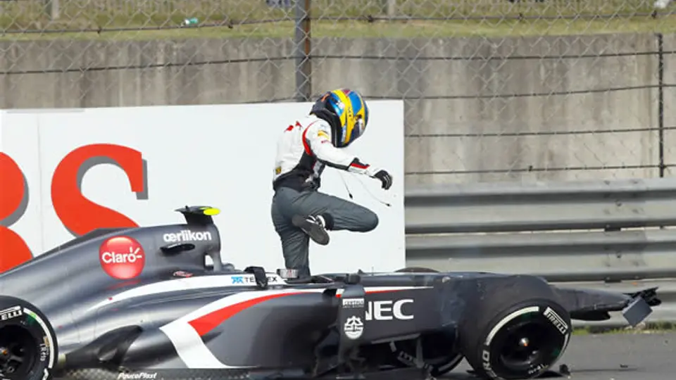 Esteban Gutiérrez, fuera del GP de China