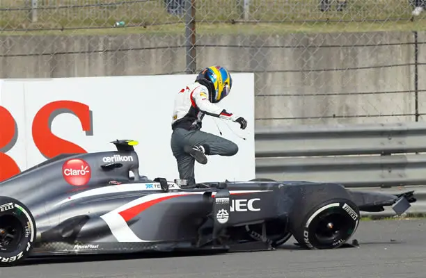Esteban Gutiérrez, fuera del GP de China