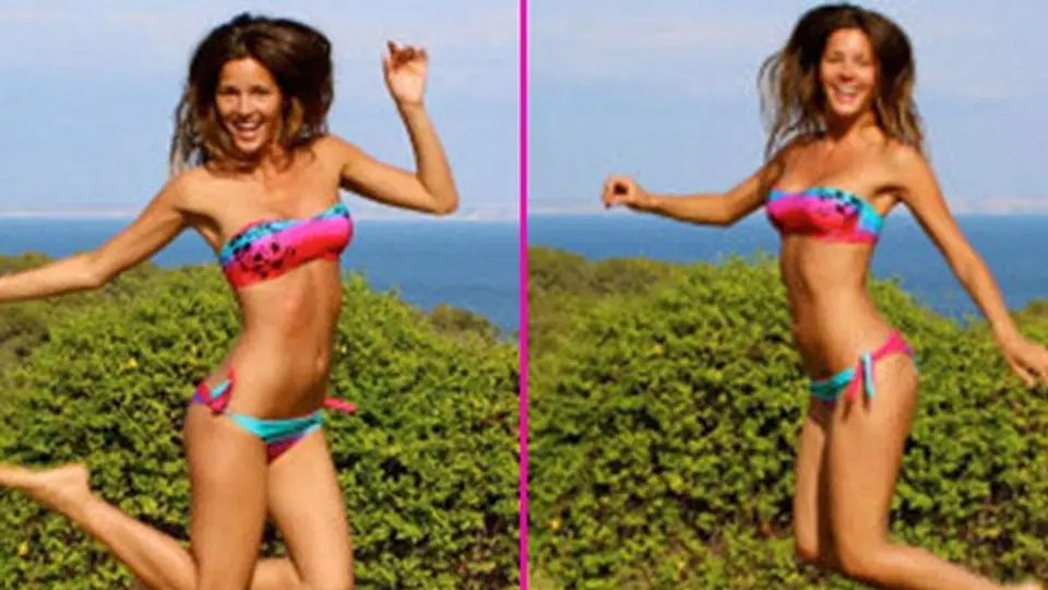 'Moda cálida' de Malena Costa, novia de Mario Suárez