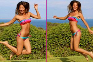 'Moda cálida' de Malena Costa, novia de Mario Suárez