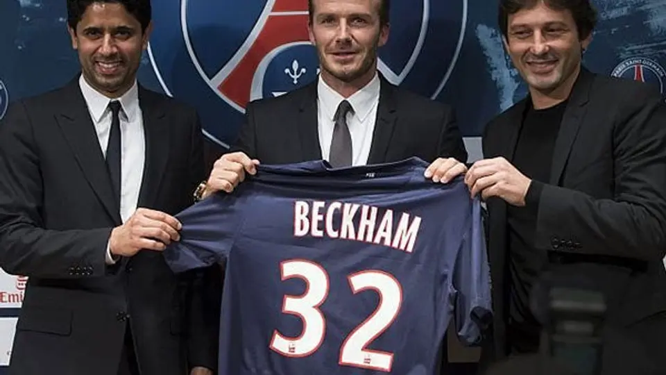 Beckham dona parte de su sueldo con el PSG a hospital
