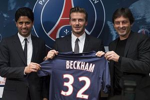 Beckham dona parte de su sueldo con el PSG a hospital