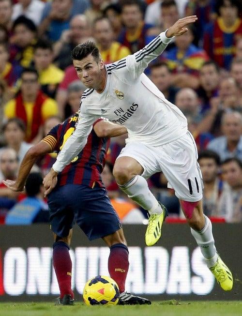 Gareth Bale no logró pesar para el cuadro blanco | EFE