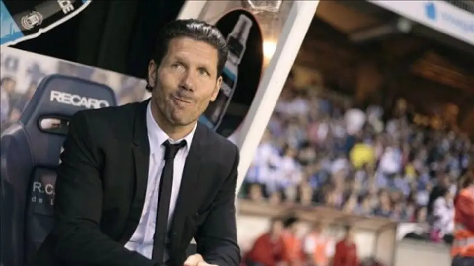 Simeone celebró la campaña que tuvo el Atlético de Madrid