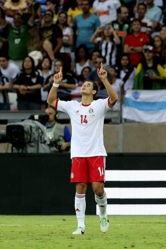 Javier Hernández llegó a 35 'dianas' con la Selección Mexicana | EFE