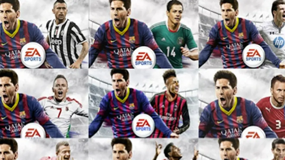 Portadas de FIFA 14 por el mundo