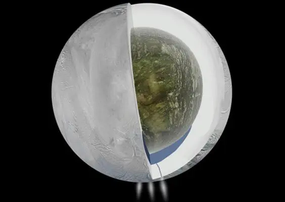 Una luna de Saturno podría albergar vida en su interior