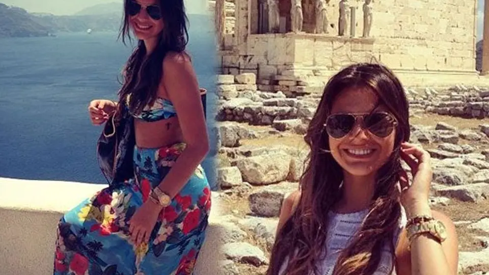 Bruna Marquezine, vacaciones al estilo griego