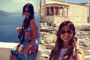 Bruna Marquezine, vacaciones al estilo griego