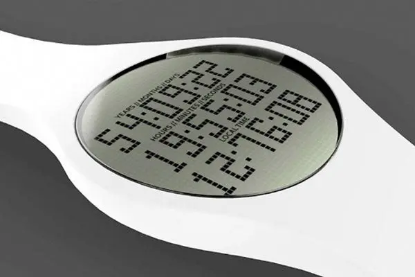 Reloj marca el tiempo que te queda de vida