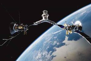 Van Damme hace split... en el espacio