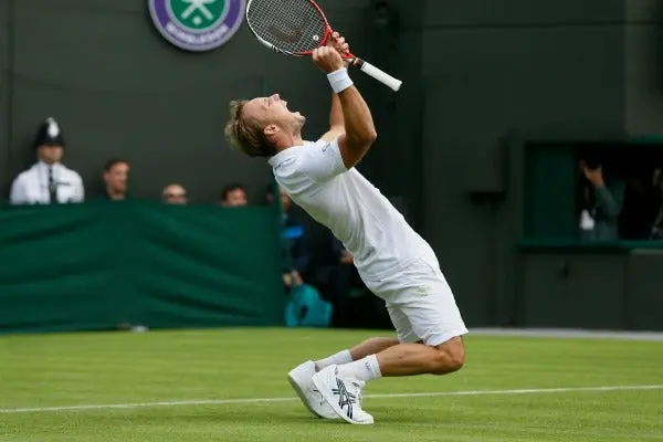 Steve Darcis, el 'David' que venció a 'Goliat' en Wimbledon