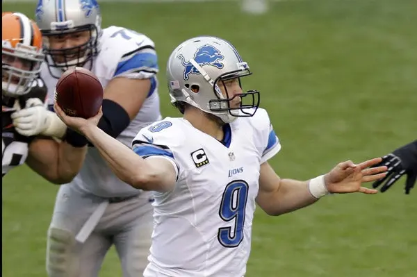 De la mano de Stafford, Detroit remonta a Cleveland