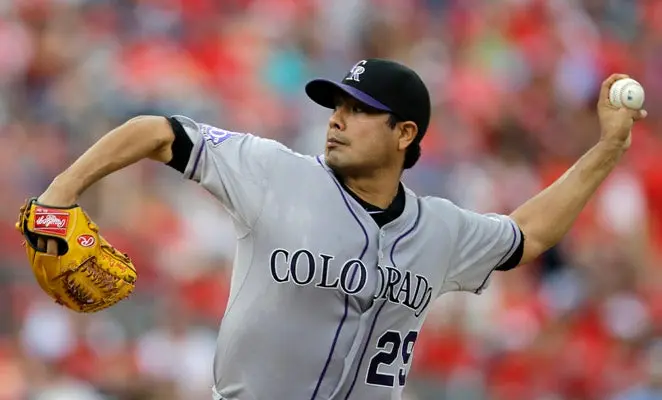 Jorge de la Rosa logra su octavo triunfo de la temporada
