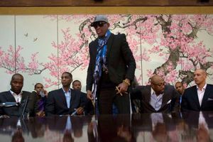 Gran expectación en Corea del Norte por partido de Rodman