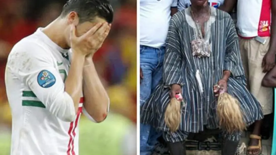 Brujo ghanés asegura haber causado lesión a CR7