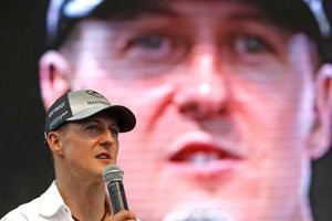 Michael Schumacher parpadeó durante una prueba