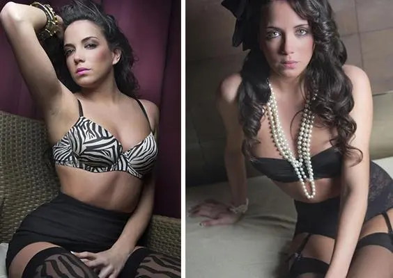 Samira Salomé hace el 'fuchi' a futbolistas