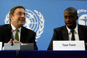 Yaya Touré, embajador de la ONU contra la caza de elefantes