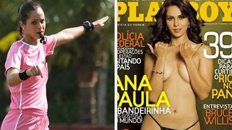 Ana Paula, la mujer que dejó el silbato y llegó a Playboy