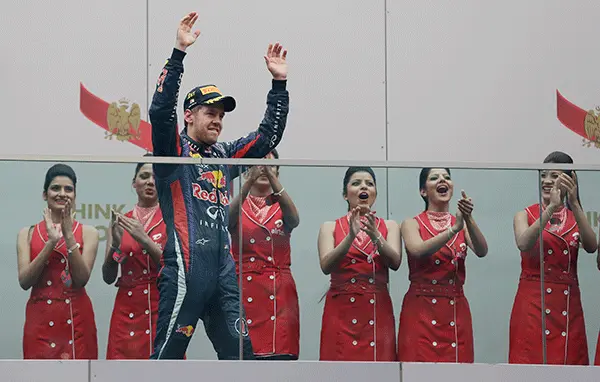 Sebastian Vettel, Tetracampeón de la Fórmula 1