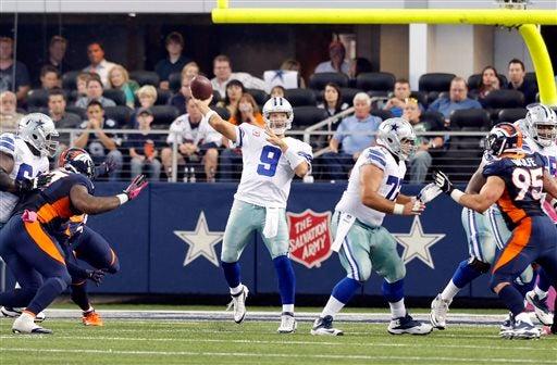 Romo lanza un pase de 80 yardas para Dez Bryant en el último cuarto del partido | AP