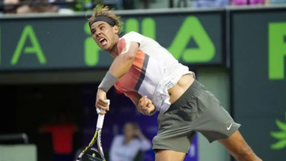 Nadal avanza a Octavos en Miami tras derrotar a Istomin