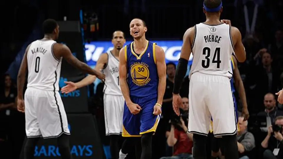 Nets pone fin a la racha de Warriors