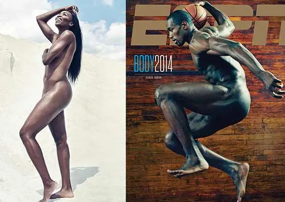 Estrellas del deporte posan desnudos para ESPN Magazine