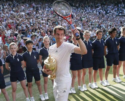 Murray celebró con toda su gente | EFE