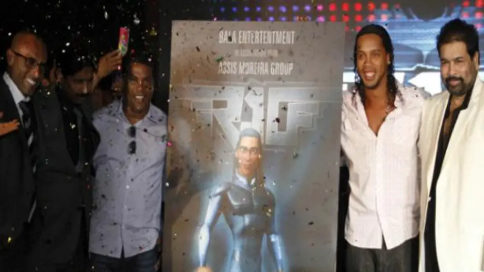 Ronaldinho se convierte en personaje de caricatura