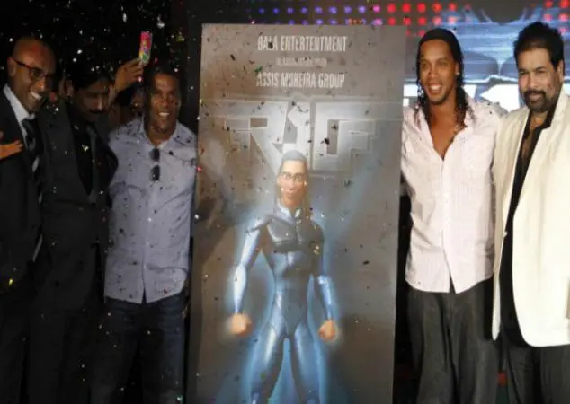 Ronaldinho se convierte en personaje de caricatura