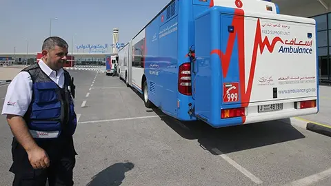 Las 'súper' ambulancias de Dubai