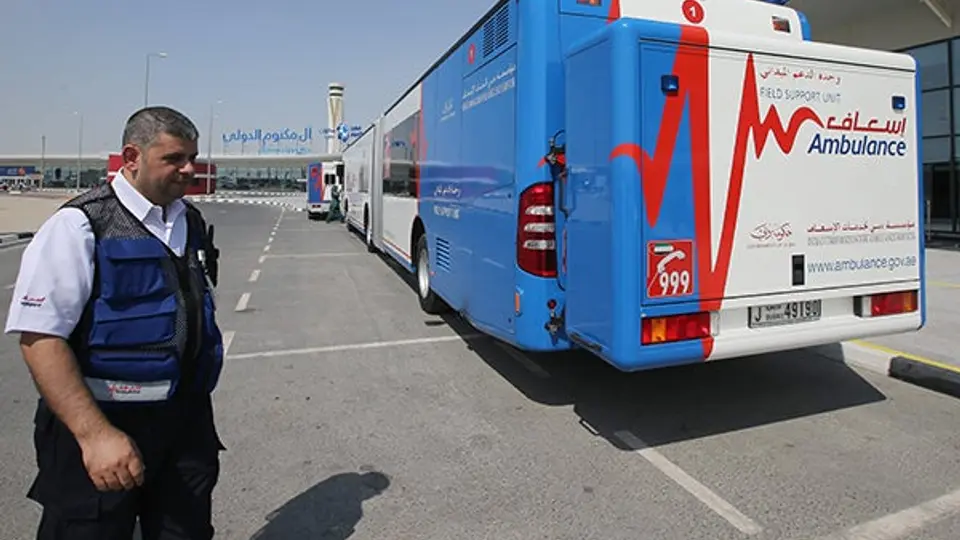 Las 'súper' ambulancias de Dubai