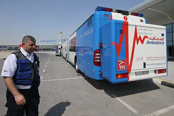 Las 'súper' ambulancias de Dubai