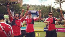 México logra su primer Oro de tiro con arco varonil en Mundial