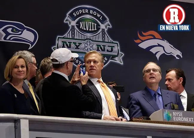 NFL 'invade' Wall Street