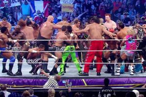 Cesaro gana la Batalla Real en memoria de André el Gigante