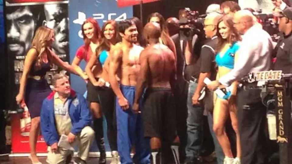 Bradley y Pacquiao libran báscula sin problemas
