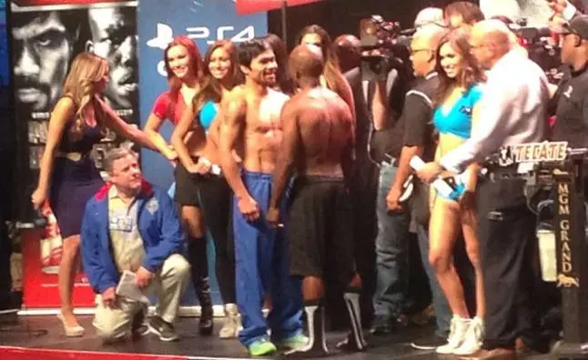 Bradley y Pacquiao libran báscula sin problemas