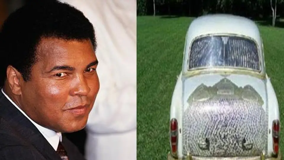 Ostentoso auto de Muhammed Ali será subastado