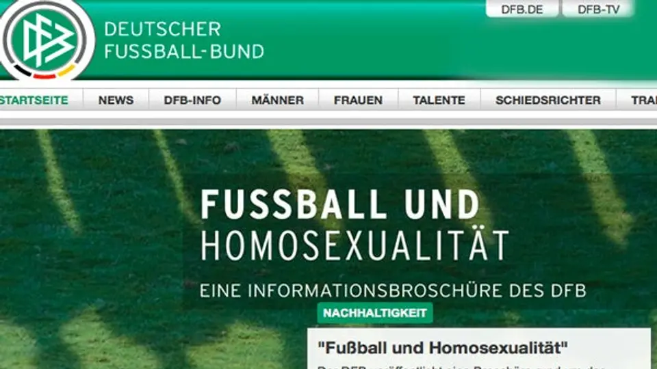 Federación de Futbol Alemán invita a jugadores a 'salir del closet'