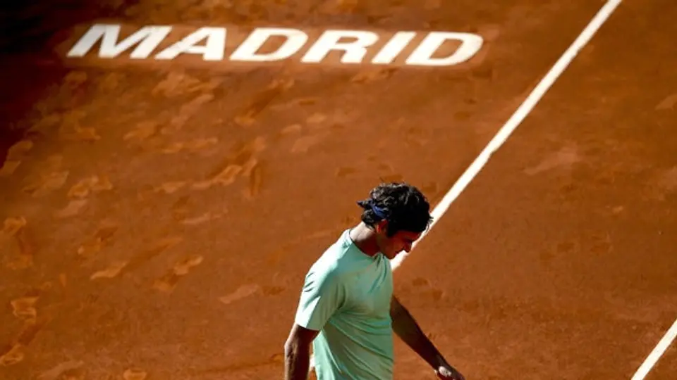 Federer se despide de Madrid