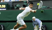 Djokovic sufre para clasificar en Wimbledon