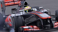 Checo termina décimo en la P1 de Nürburgring