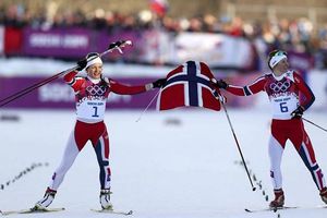 Noruega consigue doblete en sprint de fondo