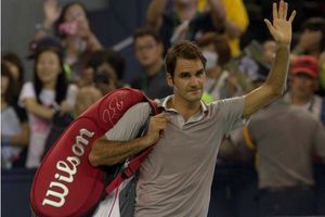 Federer, eliminado en tercera ronda de Shanghai