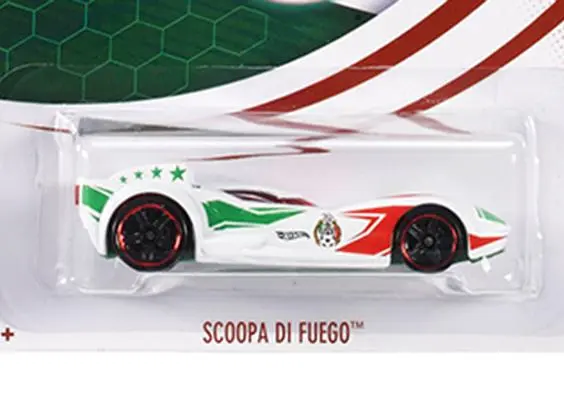 Scoopa Di Fuego, el Hot Wheels de la Selección Mexicana